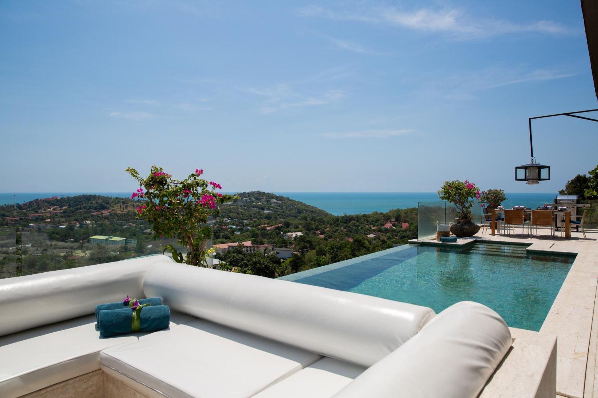 Villa Belle - Fully Serviced Private Sea View Villa With An Award Winning In-House Cook Choeng Mon Exterior foto
