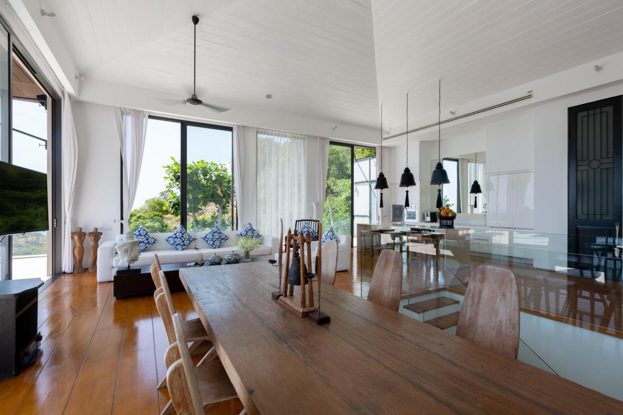 Villa Belle - Fully Serviced Private Sea View Villa With An Award Winning In-House Cook Choeng Mon Exterior foto