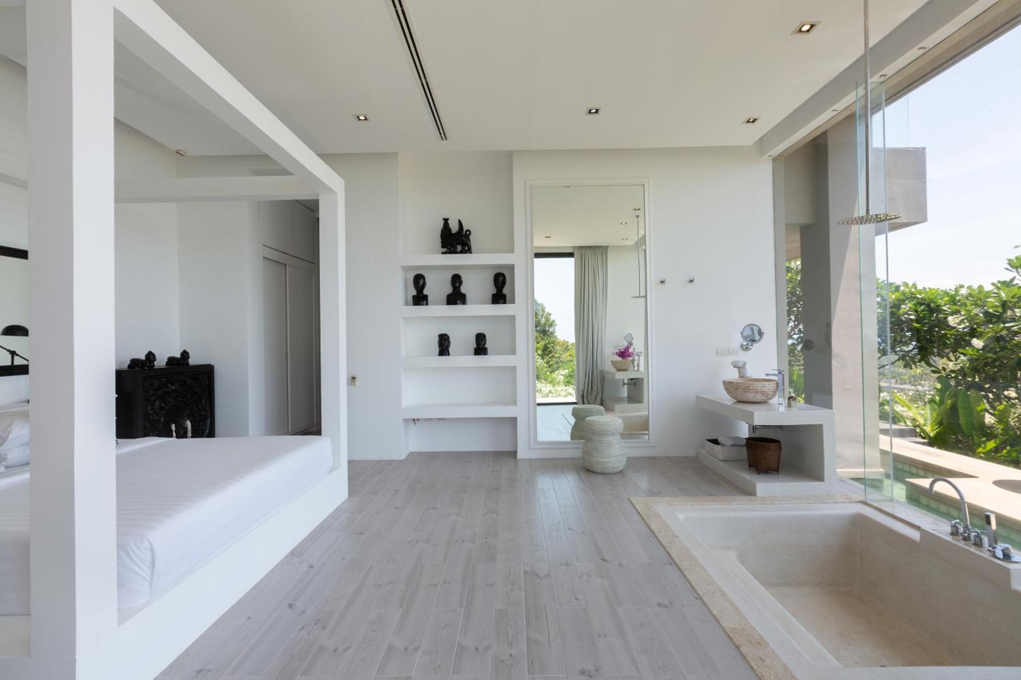 Villa Belle - Fully Serviced Private Sea View Villa With An Award Winning In-House Cook Choeng Mon Exterior foto